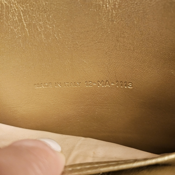 Dior Gold Quilted Chain Bag (WOC) - Picture 11 of 14